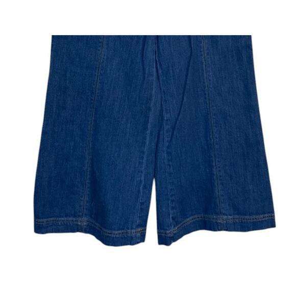 Not For Sale Anthropologie Pilcro Jeans Women‎ 27 Blue Denim Ultra Wide Leg Boho - Picture 4 of 11